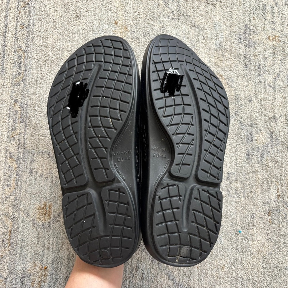 OOFOS OOahh Camo Slide Sandals Recovery Footwear M11/W13 Comfy Stylish Casual - Picture 4 of 7